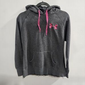 Women's Under Armour Storm hoodie grey and pink